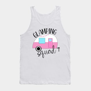 Glamping Squad Camping Tshirt Funny Gift Tank Top